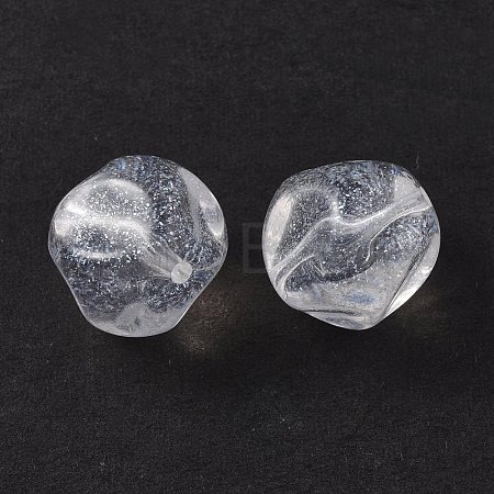 Transparent Acrylic Beads OACR-P007-60-1
