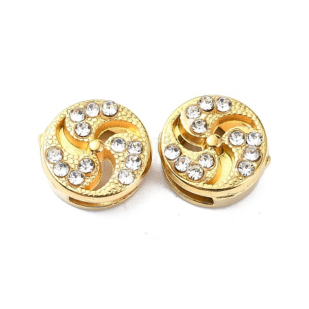 Ion Plating(IP)  304 Stainless Steel Slide Charms STAS-C089-06E-G-1
