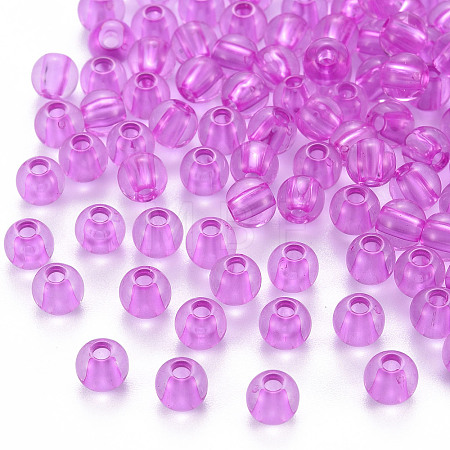 Transparent Acrylic Beads X-MACR-S370-A6mm-740-1