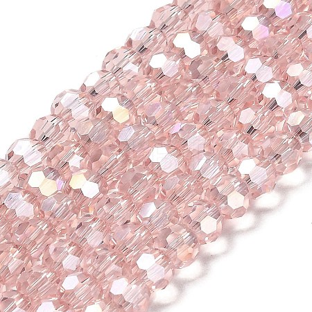 Transparent Glass Beads EGLA-A035-T6mm-B20-1