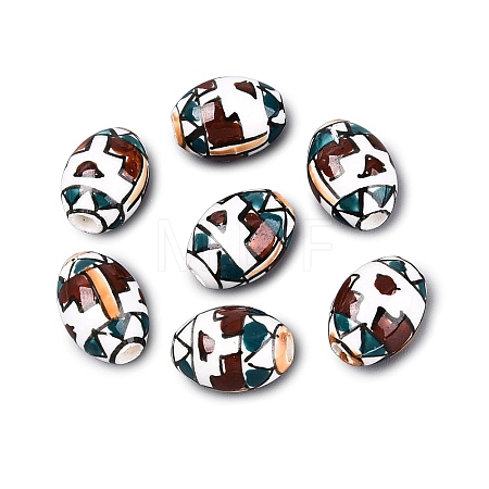 Handmade Porcelain Beads PORC-Q007-08A-1