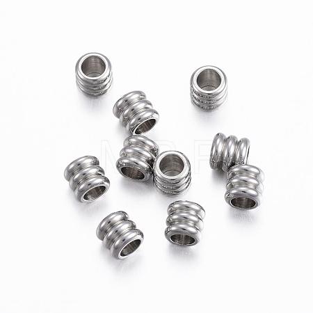 Tarnish Resistant 316 Stainless Steel Spacer Beads STAS-H376-58-1