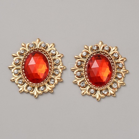 Zinc Alloy Cabochons FIND-WH0366-385G-02-1