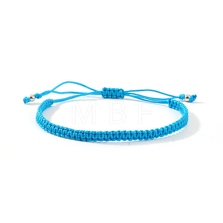 Braided Nylon Cord Adjustable Bracelets for Women Men XS3159-10-1