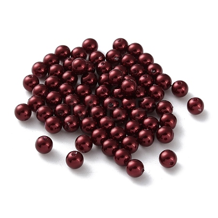 Plastic Imitation Pearl Beads FIND-M059-01B-01-1