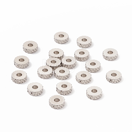 Non-Tarnish 201 Stainless Steel Spacer Beads STAS-A057-25B-P-1