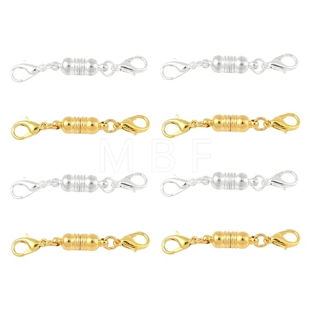 8 Sets Brass Magnetic Clasps Converter KK-FS0001-54-1