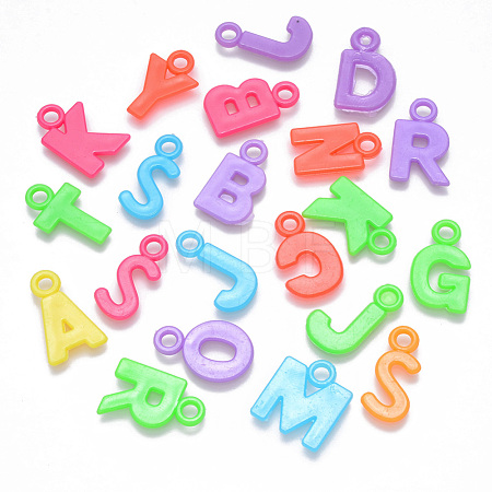 Opaque Acrylic Pendants MACR-T038-04-1