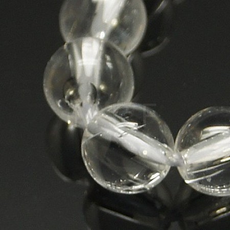 Natural Quartz Crystal Beads Strands X-G-C175-4mm-2-1