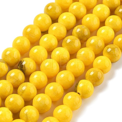 Natural Persian Jade Beads Strands G-A255-A02-02I-1