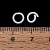 Spray Painted Iron Open Jump Rings IFIN-T017-04C-20-3