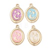 Alloy Enamel Pendants FIND-H058-01B-KCG-1