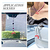 5Pcs Handmade Lampwork Pendants LAMP-TA0002-75A-8