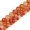 Yilisi 3 Strands 3 Sizes Natural Carnelian Beads Strands G-YS0001-08-9
