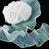 10 Yards Polyester Pleated Lace Trim OCOR-GA0001-72A-8