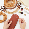 DIY Women's Plastic Rattan Woven Handbag Set DIY-WH0033-24-3