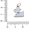 Printed 304 Stainless Steel Pendants LS-SA-CBA4D1F-09G-J-3