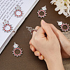 30Pcs 2 Colors Alloy Enamel Pendants FIND-DC0008-57B-3