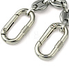 304 Stainless Steel Oval Link Bag Extender Chains AJEW-BA00131-4