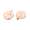 Alloy Enamel Pendants ENAM-E004-08G-03-3