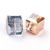 Electorplated Glass Beads EGLA-E006-M2-3