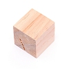 Wood Name Card Holder AJEW-XCP0002-40-2