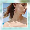 50Pcs Picasso Baking Paint Glass Seed Beads GLAA-PA0001-15-4