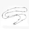 304 Stainless Steel Necklaces NJEW-D281-07-1