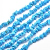 Synthetic Turquoise Chip Bead Strands X-G-M205-54-2