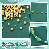   120Pcs 4 Style Brass Beads FIND-PH0017-76-4