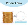 2 Rolls Round PET Metallic Thread MCOR-TADJ0001-01D-01-3