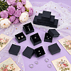 Rhombus Textured Cardboard Ring Storage Boxes CBOX-WH0005-05C-4
