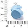 Opaque Resin Pendants RESI-P043-01P-04-3