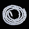 Electroplate Glass Beads Strands EGLA-A044-J1mm-B06-3