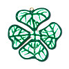 304 Stainless Steel Enamel Pendants STAS-OY019-17G-3