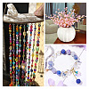  240Pcs 12 Colors Crackle Glass Beads CCG-TA0002-03-17