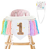 Polyester Braided Tassel Banners HJEW-WH0039-48C-1
