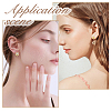 24Pcs 4 Styles Rack Plating Alloy Stud Earring Findings FIND-FH0006-95-7