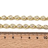 Brass Micro Pave Cubic Zirconia Geometric Tennis Necklaces NJEW-C121-02B-G-5