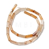 Natural Agate Beads Strands G-E612-B13-E-2