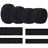 8 Yards 4 Styles Polyester Non Slip Knitted Elastic Belt OCOR-BC0005-77-1