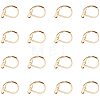 304 Stainless Steel Leverback Earring Findings STAS-PH0018-28G-1