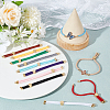 12Pcs 12 Colors Nylon Cord Slider Bracelets MAK-GO0001-05-4