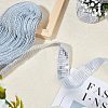 5 Rows Plastic Paillette Lace Trim OCOR-WH0030-91B-5