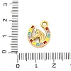 304 Stainless Steel Enamel Pendants X-STAS-B085-33G-3