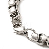 202 Stainless Steel Chain Bracelet STAS-A100-15P-3