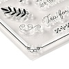 TPR Words Transparent Stamps DIY-G034-01I-3