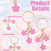 Zinc Alloy Keychain KEYC-WH20004-10B-6