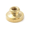 Golden Plated Brass Wax Sealing Stamp Head KK-K363-01G-11-3