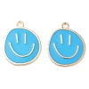 Alloy Enamel Pendants PALLOY-S192-03G-07-1